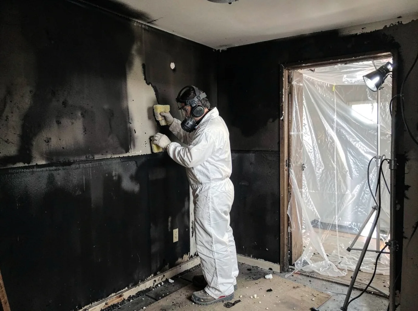 Fire Damage Restoration company in Narrows, VA